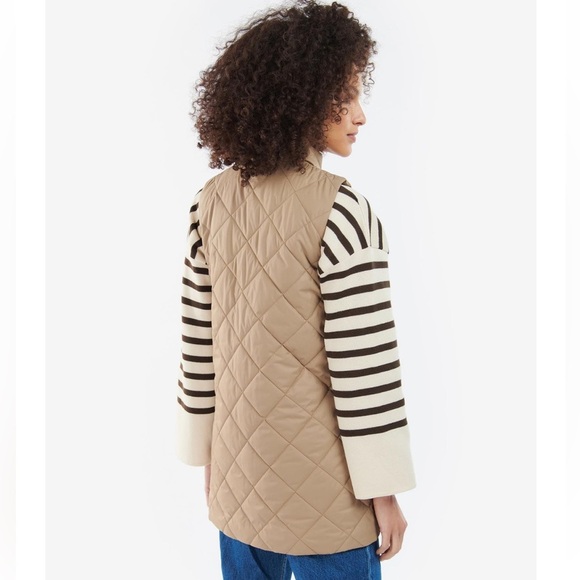 🆕Barbour Cosmia Liner Quilted Long Vest Size 3X NWT - Picture 6 of 13
